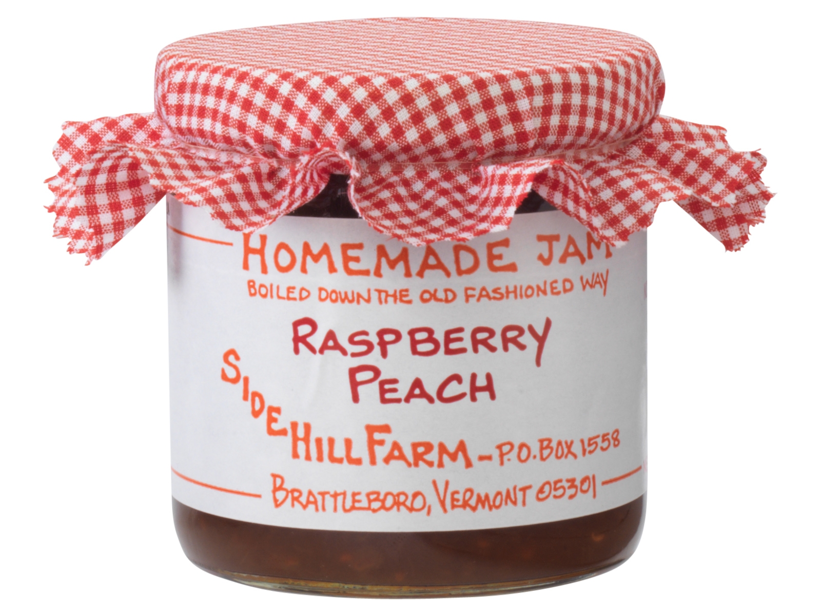 Sidehill Farm Raspberry Peach Jam