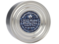 3.5 oz tin Wild Maine Blueberries